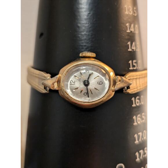 VTG 50s Timex 10K Gold Filled Stainless Steel Back MiraFlex Band Ladies Watch main image 10